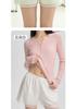 Ice silk loose safety pants for women, anti glare and can be worn outside. Summer thin home base shorts without rolled edges