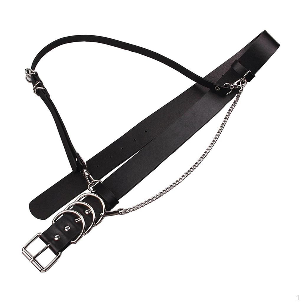 Body Punk Waist Harness Belt Chest Dance Costume Niche Clothing Accessories Gothic Waistband