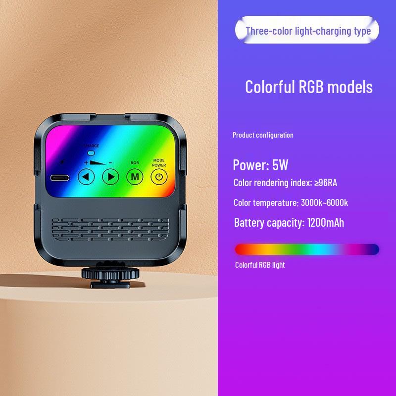 Portable LED Photo Light for Mobile Photography