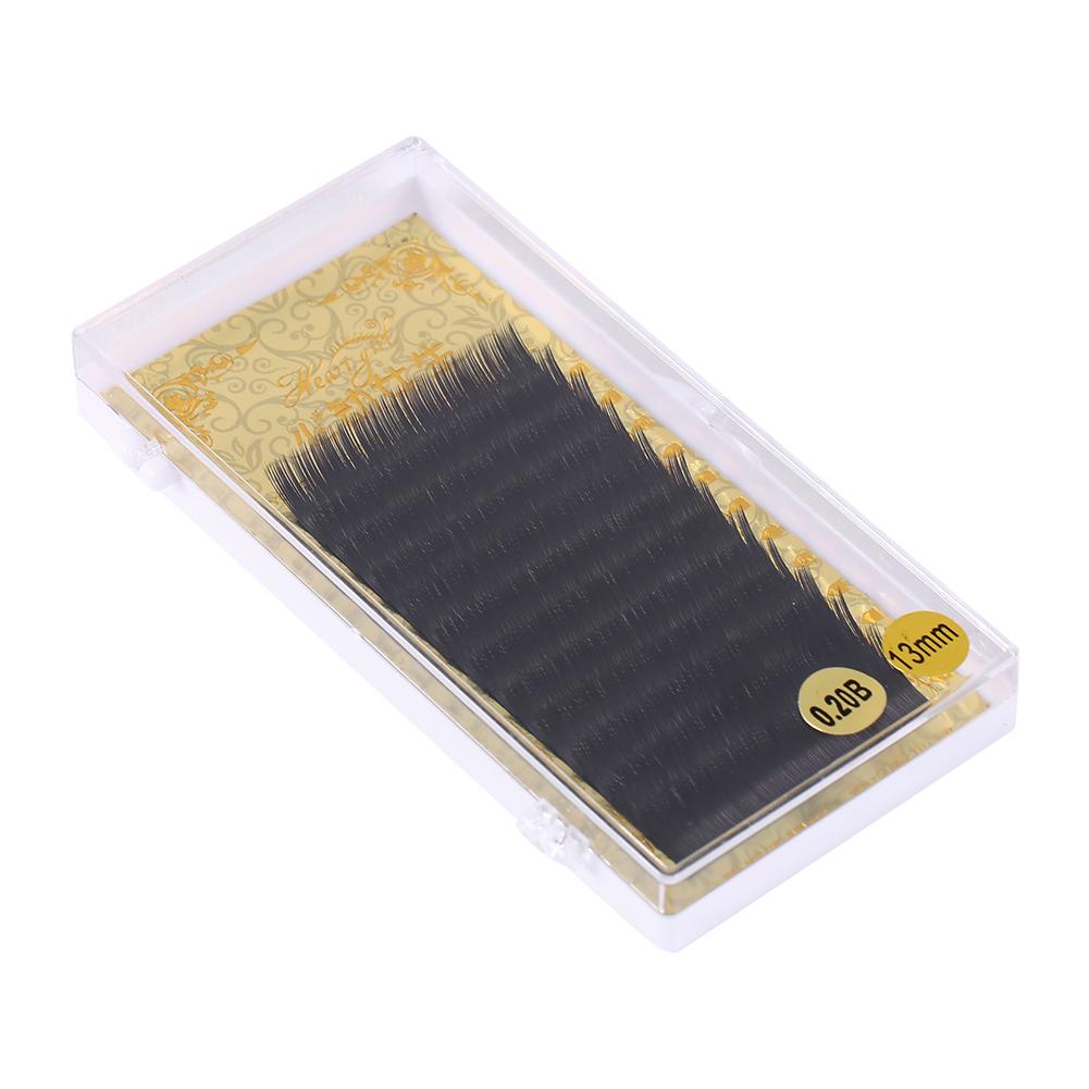 Индивидуальные наращенные ресницы из искусственной норки, профессиональный макияж, накладные ресницы(0.20B,10мм)