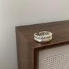 Minimalist Copper Trendy Ring For Women With Distinct Geometric Design For Any Occasion
