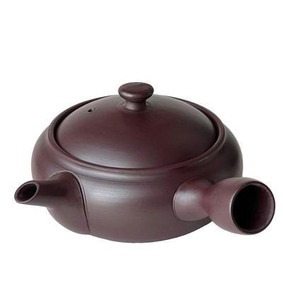 Yokkaichi Banko Ware Teekanne e148 Lila Ton 260ml Hergestellt in Japan