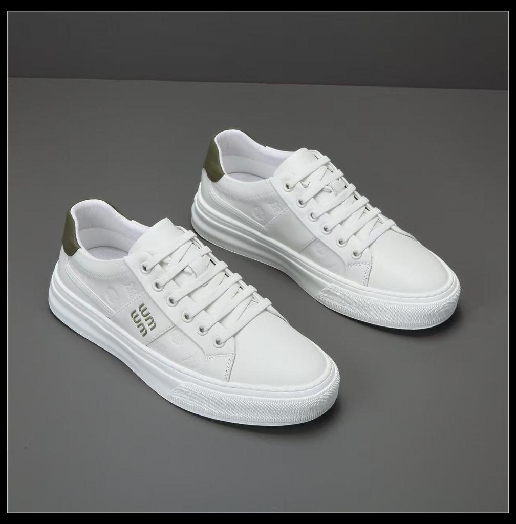 Herren Geprägte Canvas Schnürschuhe - Atmungsaktiv und Modisch für Frühling und Herbst