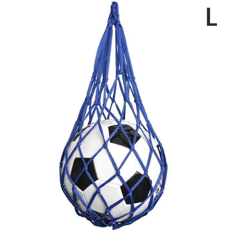 Football Net Bag Nylon Bold Storage Bag Single Ball Carry Portable Equipment