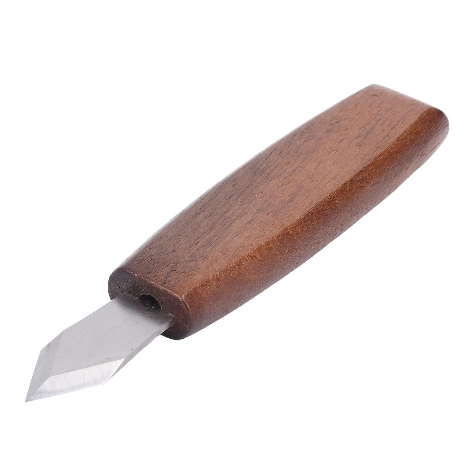 

Инструмент для резьбы по дереву Лезвие из хромованадиевой стали Деревянная ручка Двусторонняя маркировочная стамеска Обработка дерева Строгание