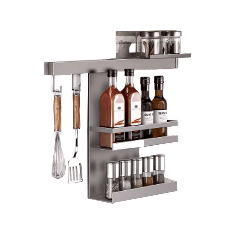 BeiYing Luxury Double-Layer Wall-Mounted Kitchen Rack