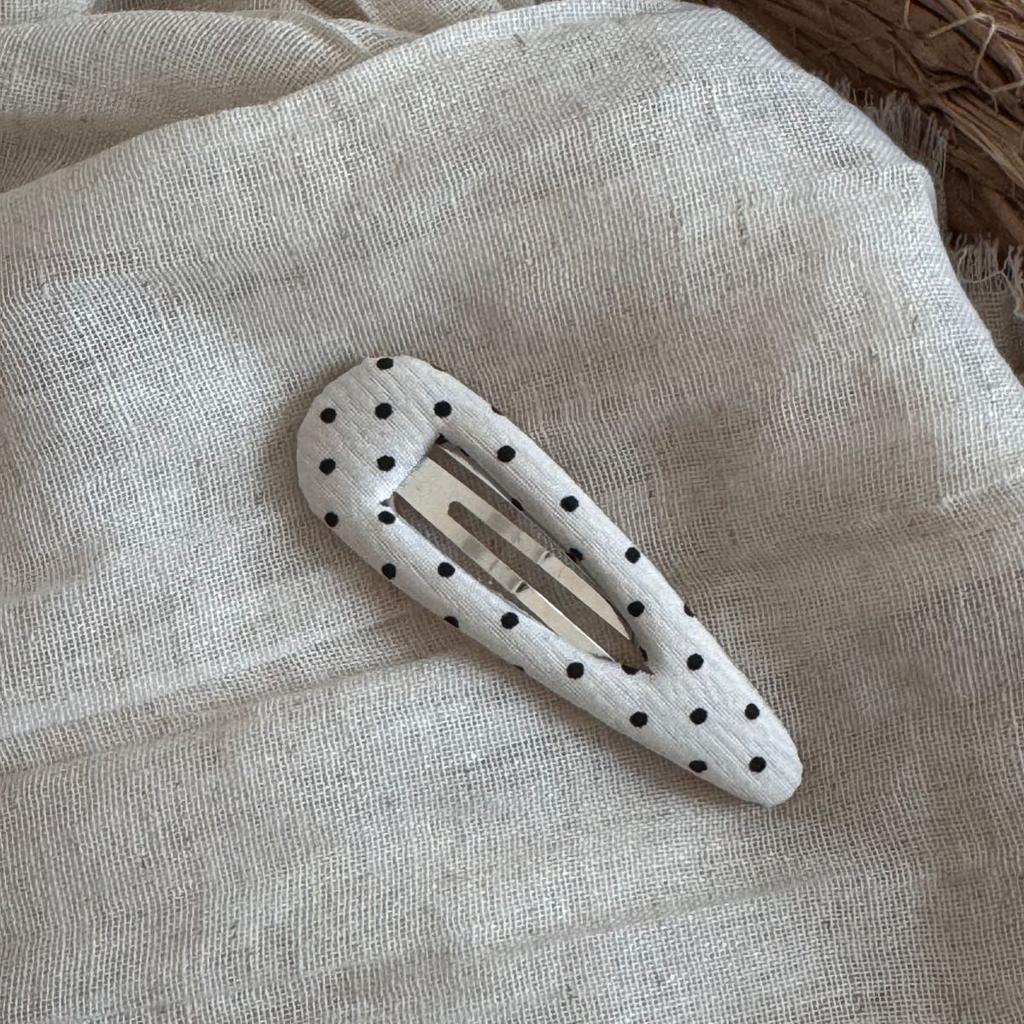 1Pcs South Korean Polka Dot Triangle Hair Clip Exquisite Bangs Clip Side Hair Clip Hairpin Headband Women Fashion Hairpin