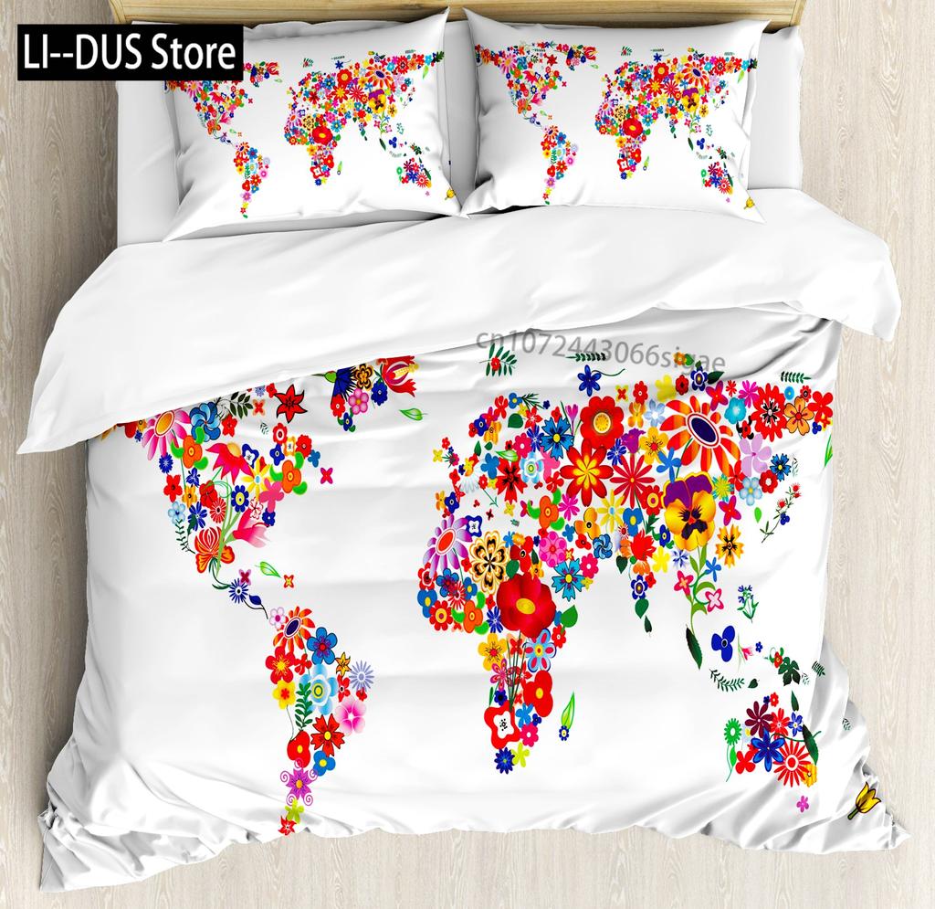 Watercolor Hummingbird Duvet Cover Set Decorative 3 Piece Bedding Set With 2 Pillow Shams Full King Queen Size Bedroom Decor