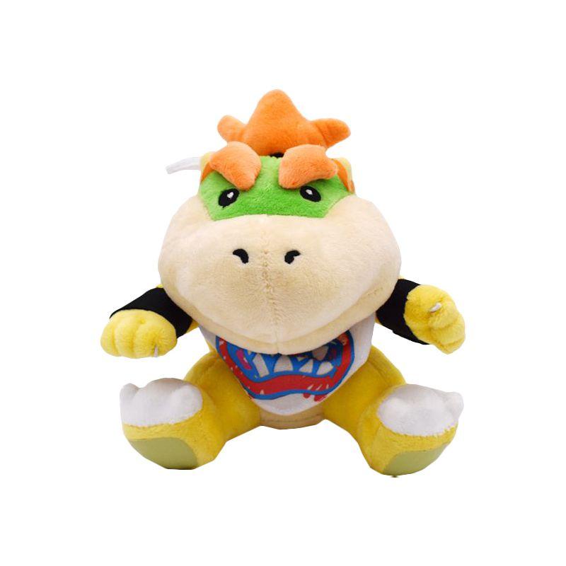 Baby Bowser Jr 7" Plush Super Mario Bros Little Buddy Toy Stuffed Doll Koopa