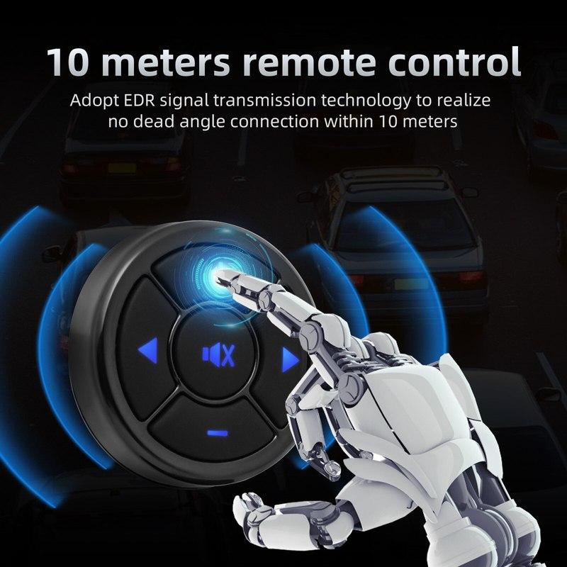 AD Wireless Car Steering Wheel Control Button 10 Key for Car Radio DVD GPS Multimedia Navigation Head Unit Remote Control Button