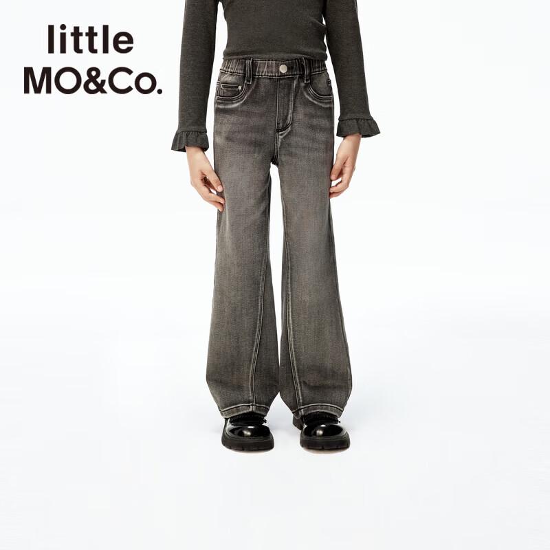 Little MO&Co. Girls  Flared Denim Jeans 150