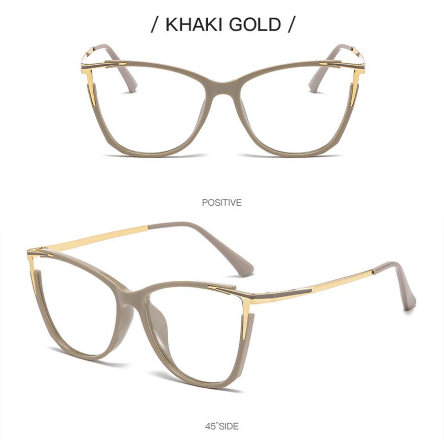 Fashion Eyeglass Frame Anti Blue Light Cat Eye Frame