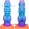 Dual-Use Luminous Silicone Dildo: Thick, Soft Anal & Vaginal Plug for Masturbation & SM Play