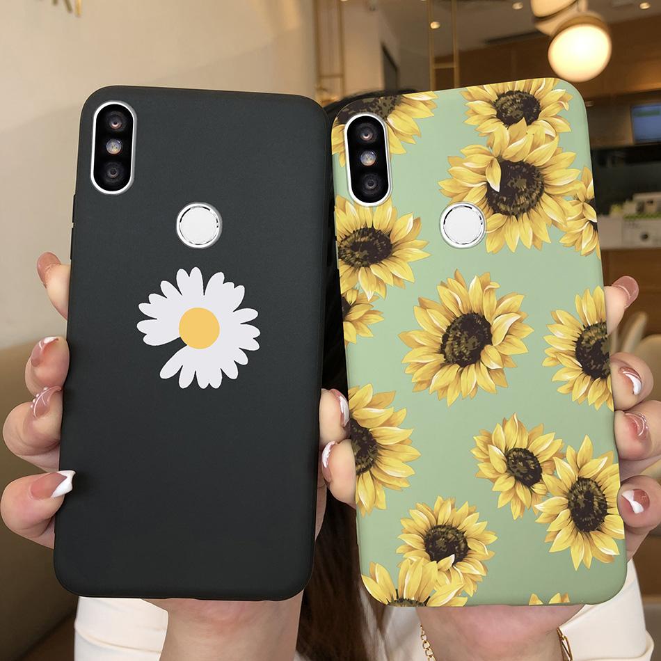 Case For Xiaomi Redmi S2 Y2 Cover Soft Matte Cute Pattern Silicone TPU Phone Case for Xiaomi RedmiS2 S 2 Y 2 Cases Back Cover
