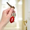 Mini Keychain Pendant Simulation Realistic Rugby Decor Decorative Anti-fall Ornamental Rugby Key Ring Pendant Outdoor Supply