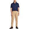 Polo Ralph Lauren SS22 Solid Color Short Sleeve Polo Shirt Men Tops Navy-Blue 710601296-003
