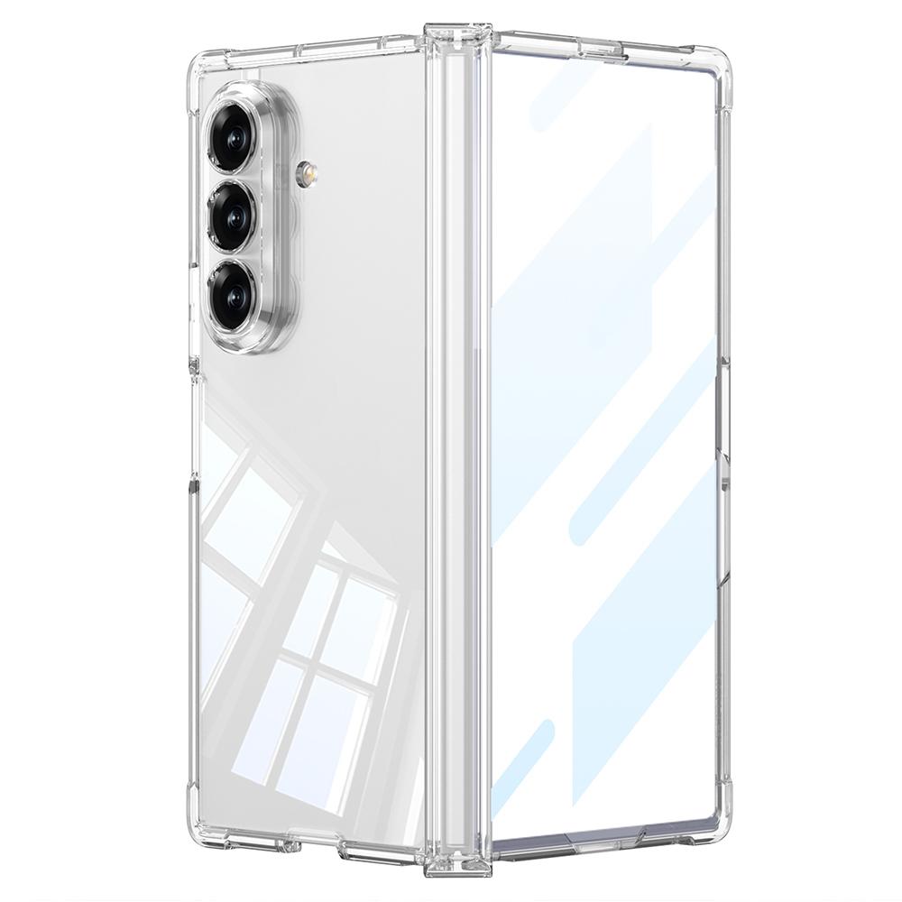 GKK For Samsung Galaxy Z Fold7 5G Case Airbag Hinge Protection PC+Tempered Glass Phone Cover
