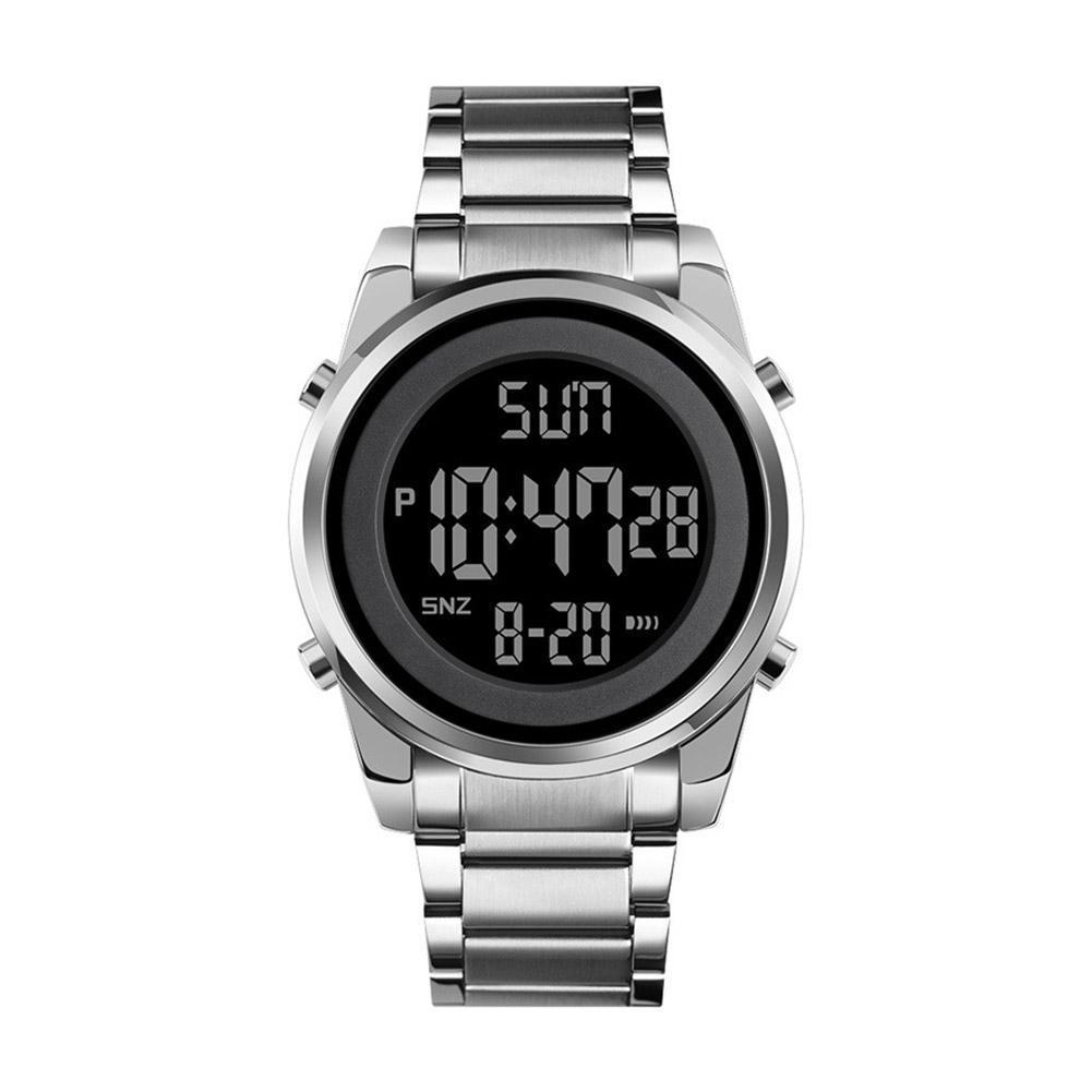 

Applicable Moment Чоловічий Мінімалістичний Багатофункціональний Діловий Годинник - Сталевий Браслет, Водонепроникний, Мода Високої Цінності