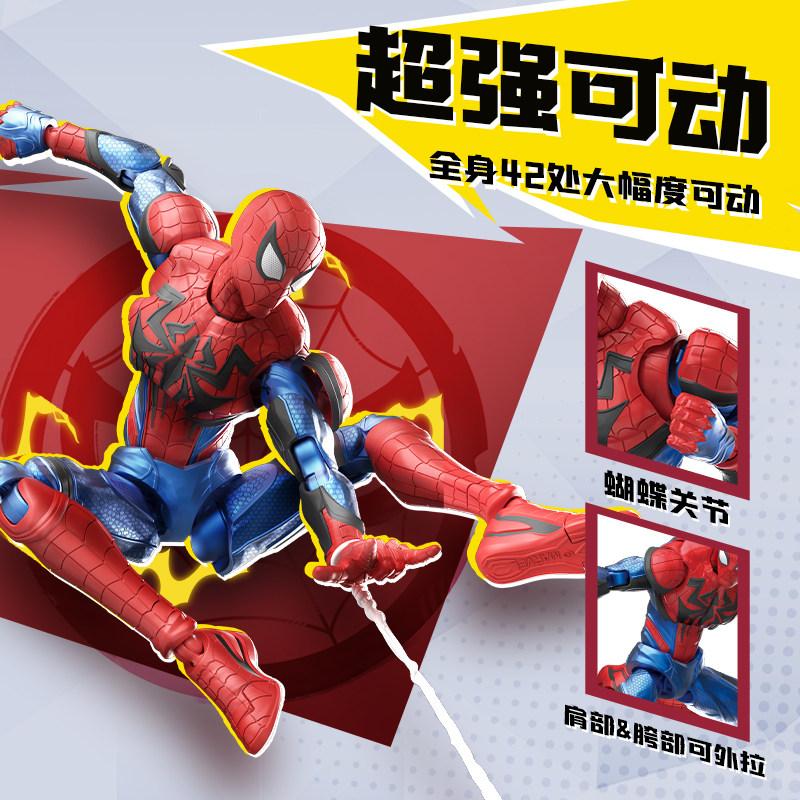 Spider Man Venom Peni Parker Wolverine Deadpool  CHAMPION CLASS Version Action Figure Assembled Toys Gift