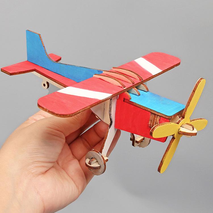 Science And Technology Small Production Diy Louis Small Plane Children Stem Science Experiment Gliding Machine Gliding Student Manual