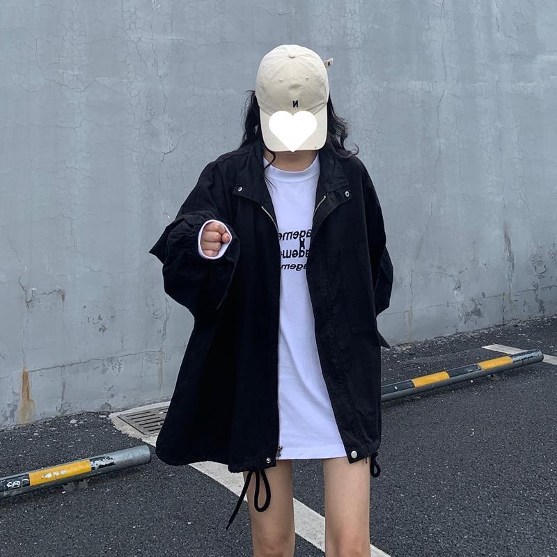 2023 Women's Harajuku Style Summer Windbreaker: Versatile Korean Long Sleeve Sun Protection Jacket