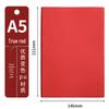 A5 Custom Business Office Notepad - Soft Leather Lychee Pattern Notebook for Company Printing
