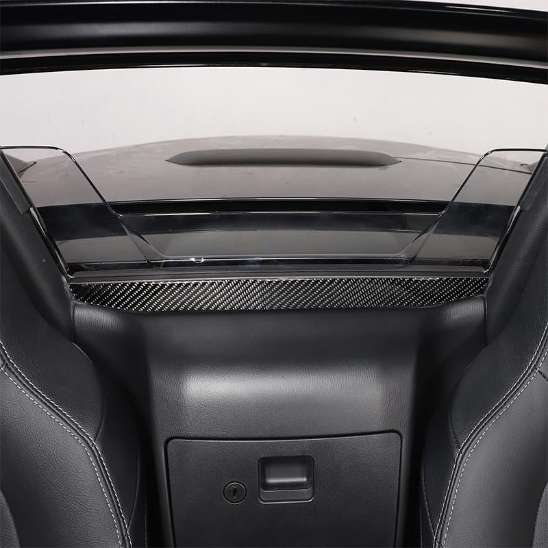 Hcilloend Carbon Fiber Storage Box Top Decorative Panel for New Mazda Roadster RF ND Series Easy Decorative Interior Custom Accessories Fiber