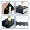 Billiard Pool Stick Tip Scuffer Shaper Burnisher Aerator Tool Conditioning Tool for Accurate Game Equipment Care