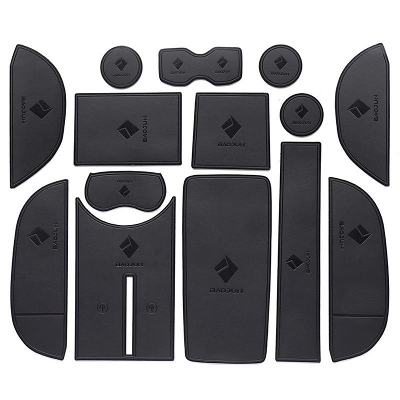Wuling Baojun Leather Door Groove Mats & Cup Holder Interior Accessories