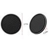 2pcs Non-Slip Rubber Mat Car Water Cup Pad Auto Parts Daily Maintenance Accessories