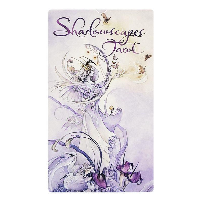 Smith Flower Shadow Transparent Gold Spirit Eye Tarot Card