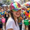 Adjustable Brim Water-Splashing Festival Hats UV Protection Baseball Cap  Water Sprinkling