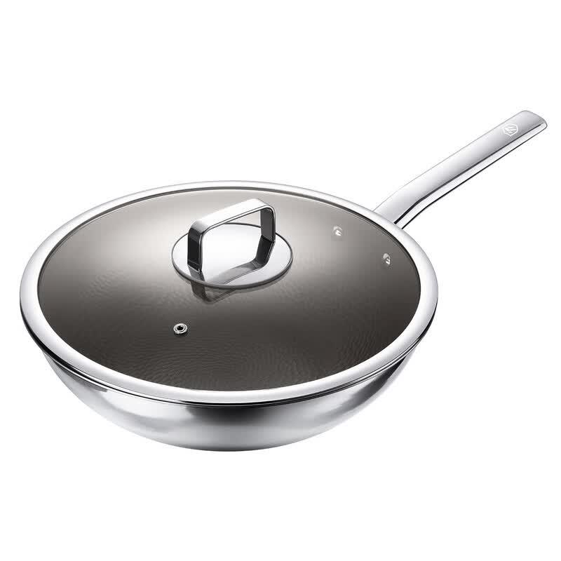 Deshiran Pure Titanium Non-stick Wok 32cm