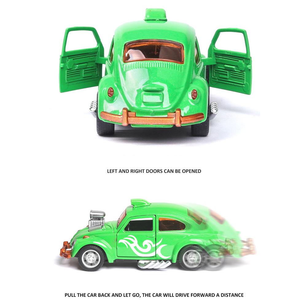 1/36 Scale Diecasts Toy Vehicles Beetle Modified Classic Car Model Car Alloy Pull Back Collection Toy Cars Model Gifts