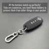 TANDRIVE 5-Button Key Fob Cover For -2026 Nissan Rogue Pathfinder And 2024-2026 Sentra, Silicone, 2-Pack, Black