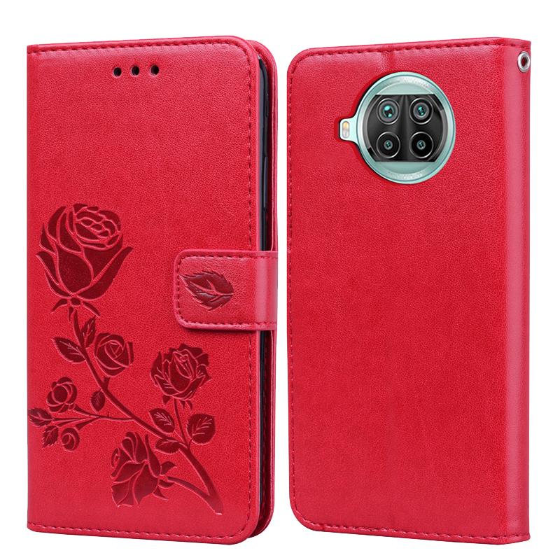 For Xiaomi MI 10T 5G Mi 10T Lite Pro Case Flower Leather Wallet Flip Book Cover For Xiaomi MI 10T Lite Mi10T 5G Magnetic Card Slot Holder Case Fundas