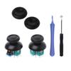 Pièces de rechange pour manette PS4 Manette originale Pad de joystick Poignée de stick analogique Bouton gâchette Ressort Kit de tournevis Tri-wing
