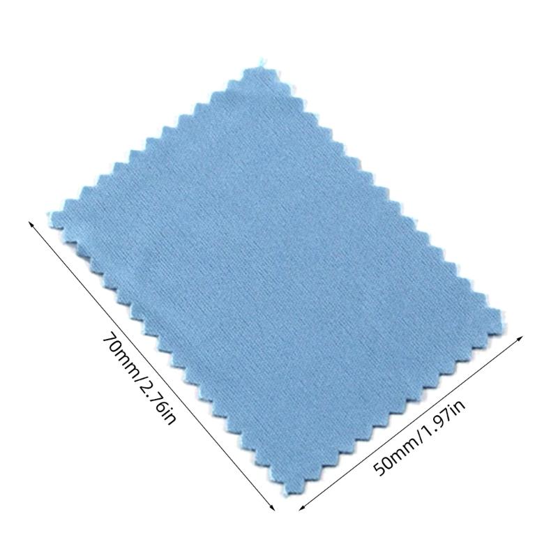Microfiber Cleaning Cloths,2Inch by 3Inch Lens Cleaning Cloths for Cleaning Electronic Device Screens Eyeglasses Jewelry
