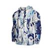 Men's Casual Loose Fit Printed Hoodie with Kangaroo Pocket and Drawstring for Everyday Wear