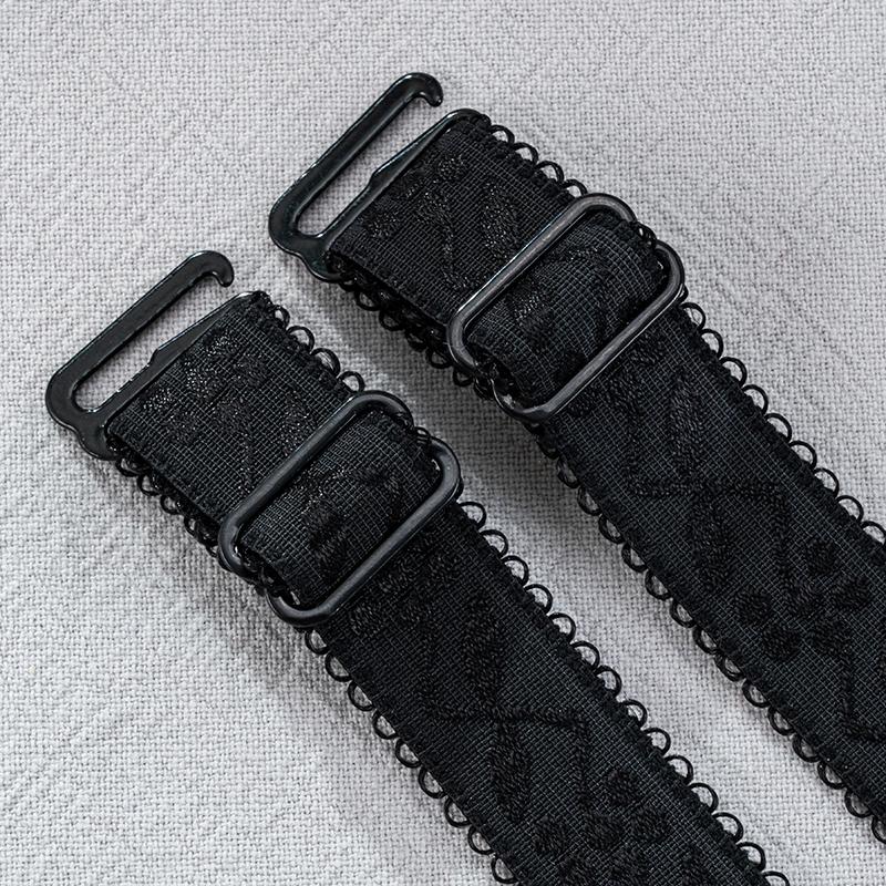 Sexy Ladies Non-slip Bra Straps Ladies Bra Accessories Invisible Double Shoulder Stretch Bra Straps
