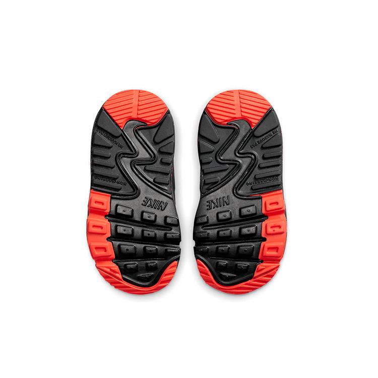 Nike Air Max 90 Low Top Toddler Shoes Black Red Green Infant And Toddler