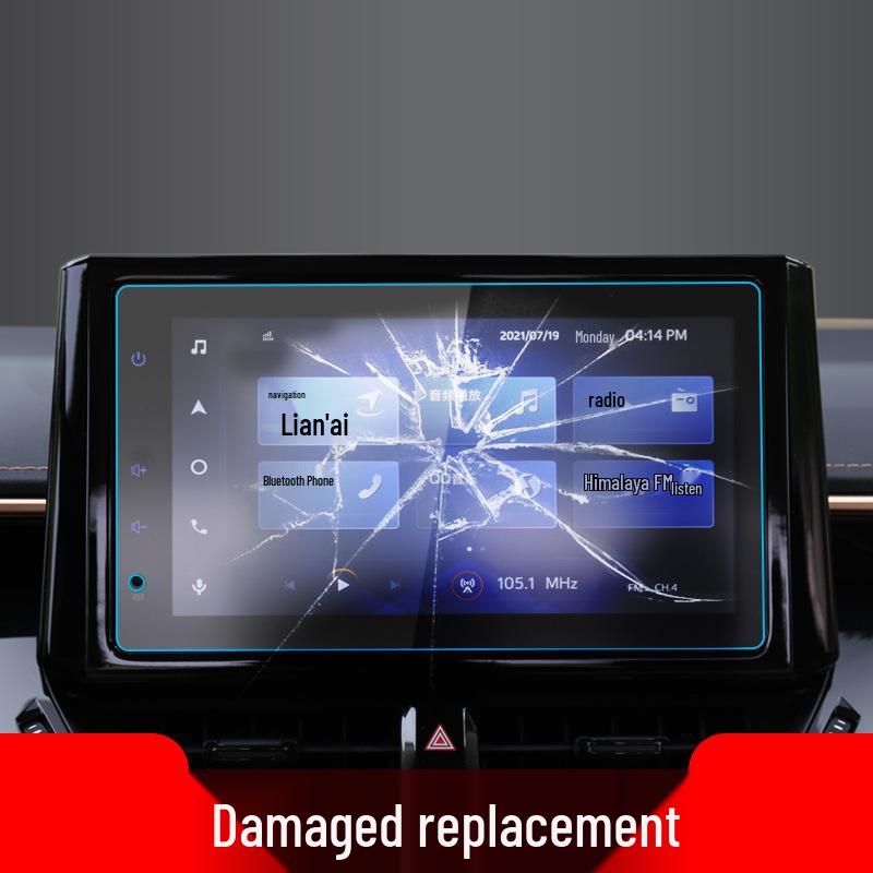 24 Toyota Models Ling Shang Navigation Screen Protector, C-HR Yize Console Film