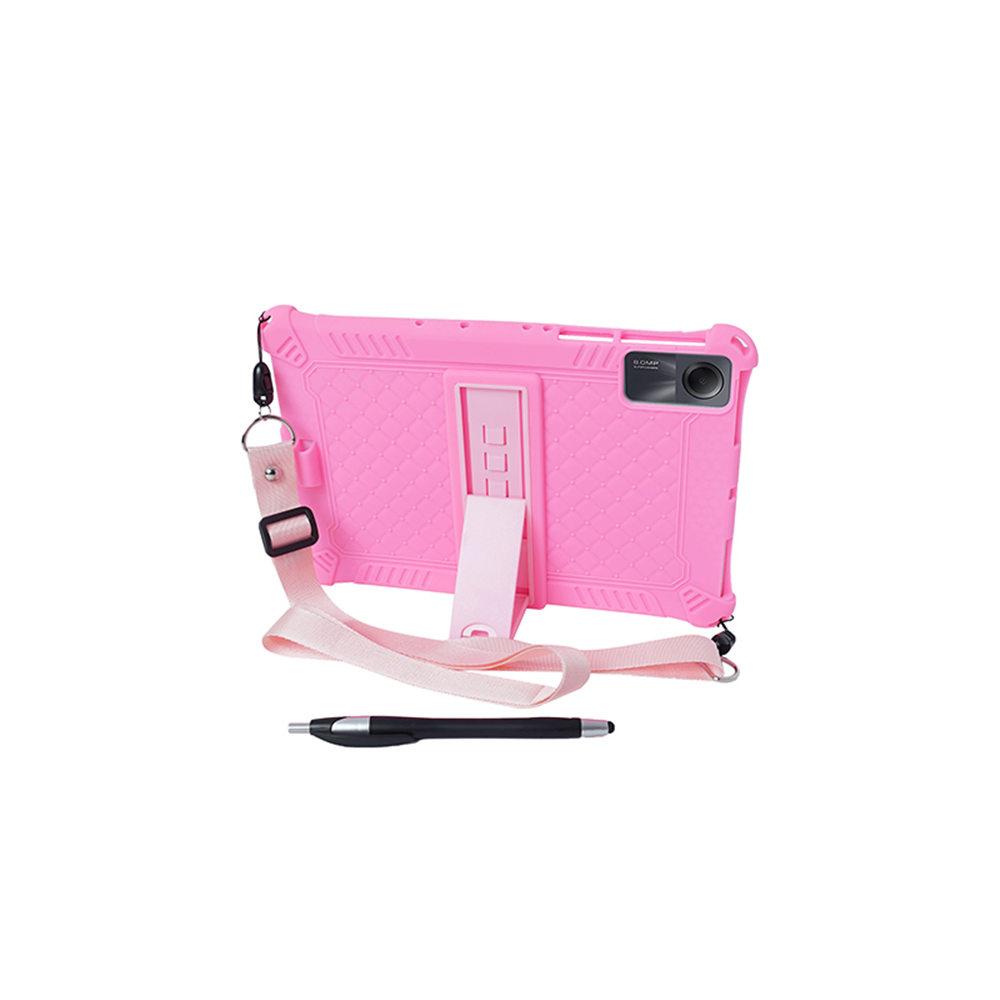 Soft Silicone Kickstand Case For Xiaomi Redmi Pad SE 11inch 2025 Kids Safe Shockproof Tablet Cover Funda