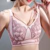 Summer Thin Rabbit Ear Bra for Women Without Steel Ring Adjustment Plus Size Bra for Women Gathering Bra