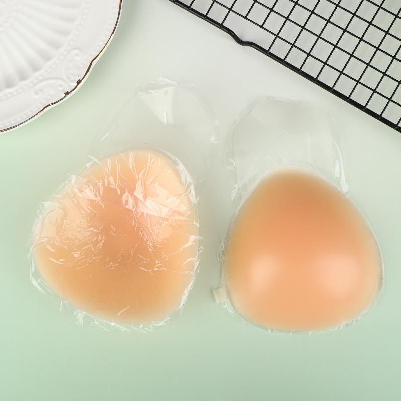 1Pair Silicone Nipple Covers Seamless Reusable Skin-Friendly Liners Adhesive Breast Boob Tape Invisible Chest Stickers