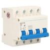 Mini Circuit Breaker 4 Pole 63A Current Breaker Protector Circuit Switch for Resident 400V
