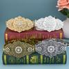 Caucasus Women Belt Matal Waist Chain Adjustable Length Bridal Dress Belt Body Jewelry