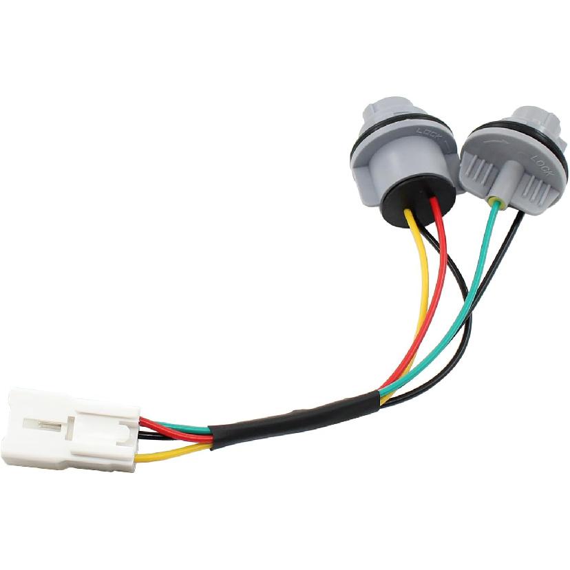 2Pcs Tail Light Wiring Harness for Kia Forte 2017-2018