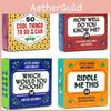 Family Fun Card Game With Colorful Packaging For Entertainment