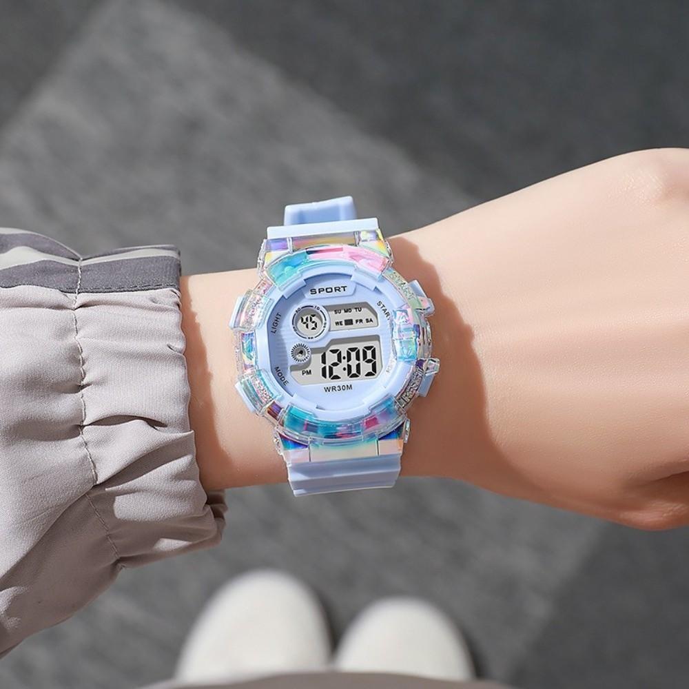 Luminous Dial Sports Kids Watches Waterproof Electronic Wristwatch Sports Clock Boys Girls